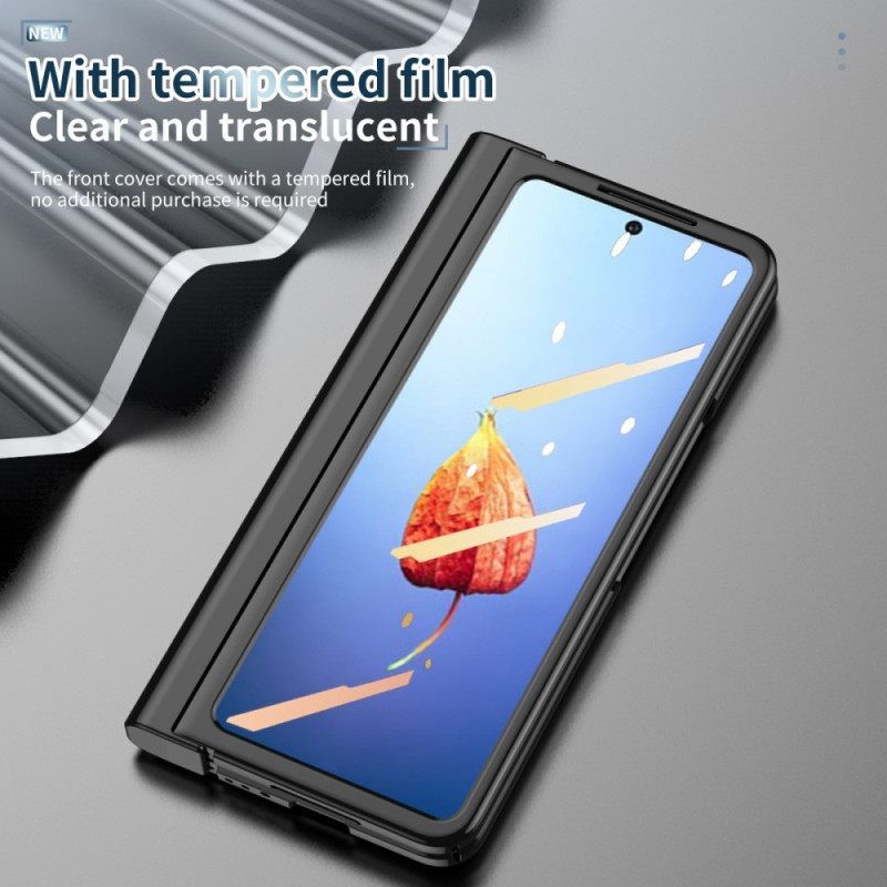 Θήκη Samsung Galaxy Z Fold 4 Παγωμένο Κέλυφος Με Γραφίδα